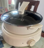 九陽（Joyoung）電火鍋分體式可拆洗家用5L大容量火鍋專用鍋電煮鍋電炒鍋多功能不粘鍋【單鍋款】G525 曬單實(shí)拍圖
