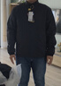 拓路者金標p棉棉服男冬季保暖立領(lǐng)棉襖男士輕薄棉衣外套透氣防寒 黑色 2XL 曬單實(shí)拍圖