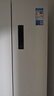 美的（Midea）418法式多門四開門電冰箱超薄平嵌小戶型家用冰箱一級能效國家補(bǔ)貼20%大容量無霜MR-418WFPE白色 曬單實拍圖