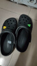 卡駱馳（CROCS）洞洞鞋貝雅男鞋女鞋輕便耐磨一腳蹬拖鞋休閑鞋|10126 黑色-001 37 /38(230mm) 曬單實(shí)拍圖