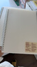 無(wú)印良品（MUJI）聚丙烯透明封面雙環(huán)筆記本 學(xué)生文具 82張/透明/B5 曬單實(shí)拍圖