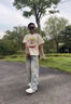 迪士尼女童夏款網(wǎng)紅短袖休閑寬松兒童t恤卡通洋氣大童夏裝上衣時(shí)髦松鼠T恤170 曬單實(shí)拍圖