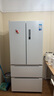 美的（Midea）508升法式多門(mén)四開(kāi)門(mén)一級能效雙系統雙循環(huán)除菌凈味國家補貼20%家用冰箱大容量BCD-508WTPZM(E)白 曬單實(shí)拍圖