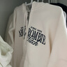 ABERCROMBIE & FITCH【經(jīng)典LOGO】女裝25秋冬新款美式寬松衛衣連帽外套KI185-5011 奶油色 S (165/92A) 尺碼偏大，建議小一碼 曬單實(shí)拍圖