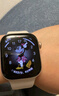 Apple/蘋果 Watch Series 10 智能手表GPS款46毫米玫瑰金色鋁金屬表殼淡桃粉色運(yùn)動型表帶M/L MX2A3CH/B 曬單實(shí)拍圖