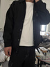 啄木鳥(niǎo)（TUCANO）380g重磅棒球服外套男秋冬2025新款空氣層潮牌休閑夾克男上衣秋季 黑色 4XL 【適合200-230斤】 曬單實(shí)拍圖