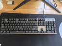 羅技（Logitech）K845機械鍵盤(pán)游戲電競有線(xiàn)鍵盤(pán)電腦辦公鍵盤(pán)個(gè)性定制鍵帽版送男生女友禮物 K845墨影漸變版 青軸 曬單實(shí)拍圖