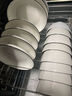 瓷魂日式赫本風(fēng)陶瓷餐具12件套 家用情侶碗盤 陶瓷筷子碗碟禮盒套裝 曬單實(shí)拍圖