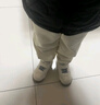 牧童童鞋嬰兒學(xué)步鞋春秋款男童機能軟底面包鞋女寶寶鞋子 椰子灰26 曬單實(shí)拍圖