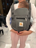ERGObaby二狗背帶嬰兒抱娃神器四季透氣外出旅行遛娃神器breeze解放雙手 breeze透氣款-石墨灰 曬單實(shí)拍圖