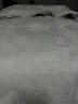 南極人（NanJiren）羽絨被被殼全棉被套單人150x200純棉單件羽絨被罩自充絨內(nèi)膽套子 灰色【 160支 全棉提花 柔軟耐用】 單被套 200cm*230cm 曬單實拍圖