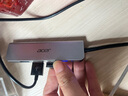 宏碁（acer） Type-C擴(kuò)展塢USB-C轉(zhuǎn)HDMI轉(zhuǎn)接頭3.0分線器適用MacBook電腦轉(zhuǎn)換器4K投屏PD充電器拓展塢五合一 曬單實(shí)拍圖