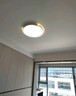 歐普（OPPLE）2025新款全光譜led臥室吸頂燈輕奢主臥房燈家用客廳燈具餐廳簡(jiǎn)約 圓60cm 72W  三色變光 曬單實(shí)拍圖