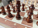 勝旅國際象棋大號實(shí)木帶磁性可折疊棋盤(pán)34*34厘米兒童比賽專(zhuān)用 曬單實(shí)拍圖