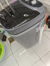 VCJ迷你洗衣機(jī)小型家用半自動(dòng)單桶內(nèi)衣內(nèi)褲洗襪子神器宿舍出租房嬰兒內(nèi)衣褲洗衣機(jī)  曬單實(shí)拍圖