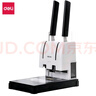 得力（deli）財務(wù)憑證裝訂機 會(huì )計憑證鉚管裝訂手動(dòng)打孔機 檔案資料文件熱熔 膠管省力裝訂機 可裝訂40mm 金屬臺板 GB341 曬單實(shí)拍圖