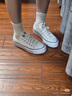 匡威（Converse）官方 All Star Lift經(jīng)典厚底鞋小白鞋帆布鞋560251C 560251C/白色 36.5 曬單實(shí)拍圖
