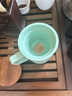 叁旬（sanxun） 知行陶瓷泡茶馬克杯帶蓋過(guò)濾水杯女男辦公室茶水分離杯子定制 知行馬克杯【湖蘭釉】 曬單實(shí)拍圖