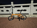大行（DAHON）折疊自行車(chē)16英寸YUKI超輕迷你便攜男女式通勤單車(chē)KT610 橙色  曬單實(shí)拍圖