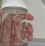 貝親（Pigeon）新生兒 防脹氣寬口徑玻璃奶瓶160ml SS號奶嘴 0個(gè)月+ AA260 曬單實(shí)拍圖