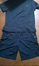 京東京造【超速干套裝】跑步運動(dòng)套裝吸濕速干T恤五分短褲男春夏 黑色2XL 曬單實(shí)拍圖