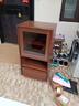 言木智實(shí)木電視邊柜客廳中古風(fēng)家用2025新款沙發(fā)邊柜酒柜收納柜一體靠墻 康樂(lè )M11【50*40*110】 曬單實(shí)拍圖