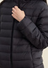 雪中飛女士羽絨服秋冬季百搭可愛(ài)風(fēng)輕松時(shí)尚通勤保暖氛圍感羽絨外套 黑色 M (165) 曬單實(shí)拍圖