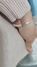 恒源祥厚款保暖純羊毛衫女裝秋冬新款半高領(lǐng)套頭毛衣女裝純色打底針織衫 杏仁米 （半高領(lǐng)） L /170/92A 曬單實(shí)拍圖