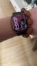 Apple/蘋(píng)果 Watch S11 智能手表GPS款46毫米深空灰色鋁金屬表殼黑色運動(dòng)型表帶M/L MEVP4CH/B 曬單實(shí)拍圖