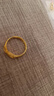 周生生永系列黃金戒指 無(wú)盡的愛(ài) 足金絲帶開(kāi)口戒女款 27924R計價(jià) 2.58克(含工費100元) 曬單實(shí)拍圖