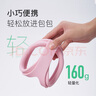 Keep硅膠八字拉力器女拉力繩練背肩頸拉伸彈力繩家用彈力帶 紫色35磅 曬單實拍圖