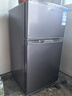 榮事達(dá)（Royalstar）106升雙門冰箱節(jié)能低音小型家用電冰箱迷你宿舍租房小巧不占地兩天僅約一度電鈦深灰BCD-106A176 曬單實(shí)拍圖