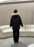 波司登（BOSIDENG）25新款冬季羽絨服女中長(cháng)款脫卸帽大毛領(lǐng)90絨保暖外套B250245268 黑色8056 S 160/84A 體重約110-130斤 曬單實(shí)拍圖