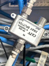 海樂(lè )（Haile）視頻分配器 1分4有線(xiàn)電視信號408分配器5-1000MHZ 公制F頭 FP-4G帶接頭 曬單實(shí)拍圖
