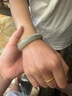 中國黃金（CHINA GOLD）天山翠玉手鐲女玉石鐲子新中式百搭生日禮物送女友媽媽 京速達-天山翠手鐲54# 曬單實(shí)拍圖