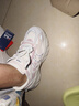 FILA 斐樂女鞋魚刺2代老爹鞋反光休閑鞋時(shí)尚復(fù)古厚底增高鞋運(yùn)動(dòng)鞋女 奶白/煙玫粉-GR 38 曬單實(shí)拍圖
