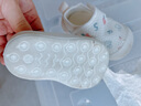 貝比寶寶鞋子學(xué)步鞋夏季薄款透氣6到12月嬰兒鞋軟底室內防滑地板鞋 曬單實(shí)拍圖