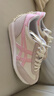 Onitsuka Tiger鬼塚虎EDR 78秋冬韓系復古運動(dòng)休閑女鞋阿甘鞋 米色/粉色 37 曬單實(shí)拍圖