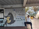 安初夏港風工裝長袖襯衫男生感外套春秋季日系穿搭套裝男裝三件套潮 【三件套】白色+純棉長T白+深藍 XL 曬單實拍圖