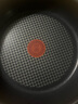 特福（Tefal）平底鍋家用牛排不粘煎鍋少油煙有鈦煎餅鍋電磁爐燃?xì)庠钔ㄓ?4cm 曬單實(shí)拍圖