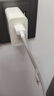 華為原裝6A數據線(xiàn) USB Type-A轉USB Type-C/1m線(xiàn)長(cháng)/支持66W（11V6A）充電 白色CC790 曬單實(shí)拍圖