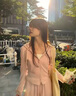 南木熊衛衣女裝春秋季2025年新款休閑運動(dòng)服設計感連帽顯瘦闊腿褲套裝女 粉色衛衣套裝M【95-110斤】 曬單實(shí)拍圖