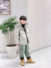 G.DUCKKIDS兒童羽絨服短款面包服加厚白鴨絨連帽中大童免洗亮面冬季新款保暖 銀色 150 尺碼偏大 曬單實(shí)拍圖