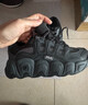FILA 斐樂官方女鞋CROISSANT WE摩登運(yùn)動鞋加絨可頌鞋 黑/影黑灰-BD 38 曬單實(shí)拍圖