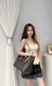 Chiecu Kscbn品牌輕奢包包女款托特包大容量女士通勤單肩大包生日禮物 咖色【送老婆送女友送媽媽】 精美禮盒裝 曬單實(shí)拍圖