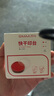 西瑪（SIMAA） φ80mm透明圓形財務(wù)快干印臺印泥 辦公用品 紅色21531 曬單實(shí)拍圖