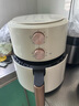 美的（Midea）空氣炸鍋大容量不用翻面家用多功能電炸鍋智能定時(shí)無(wú)油低脂煎炸鍋溫控炸雞薯機條空氣烤箱 KZE5004【雙旋鈕控溫控時(shí)】免翻面 5L 曬單實(shí)拍圖