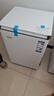 海爾（Haier）100升低霜小冰柜家用商用 冷藏柜冷凍柜兩用冰柜京東自營(yíng)小型冰箱小型冷柜BC/BD-100GHW9D國家補貼 曬單實(shí)拍圖
