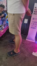 海瀾之家（HLA）休閑短褲男25夏季山不在高暈染印花系帶短褲 卡其條紋01 3XL 190/96A 推薦177~188斤 曬單實(shí)拍圖