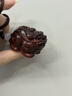 迎胤國印度小葉紫檀貔貅手把件文玩小擺件紅木招財貔貅隨身盤玩皮丘掛件 曬單實拍圖